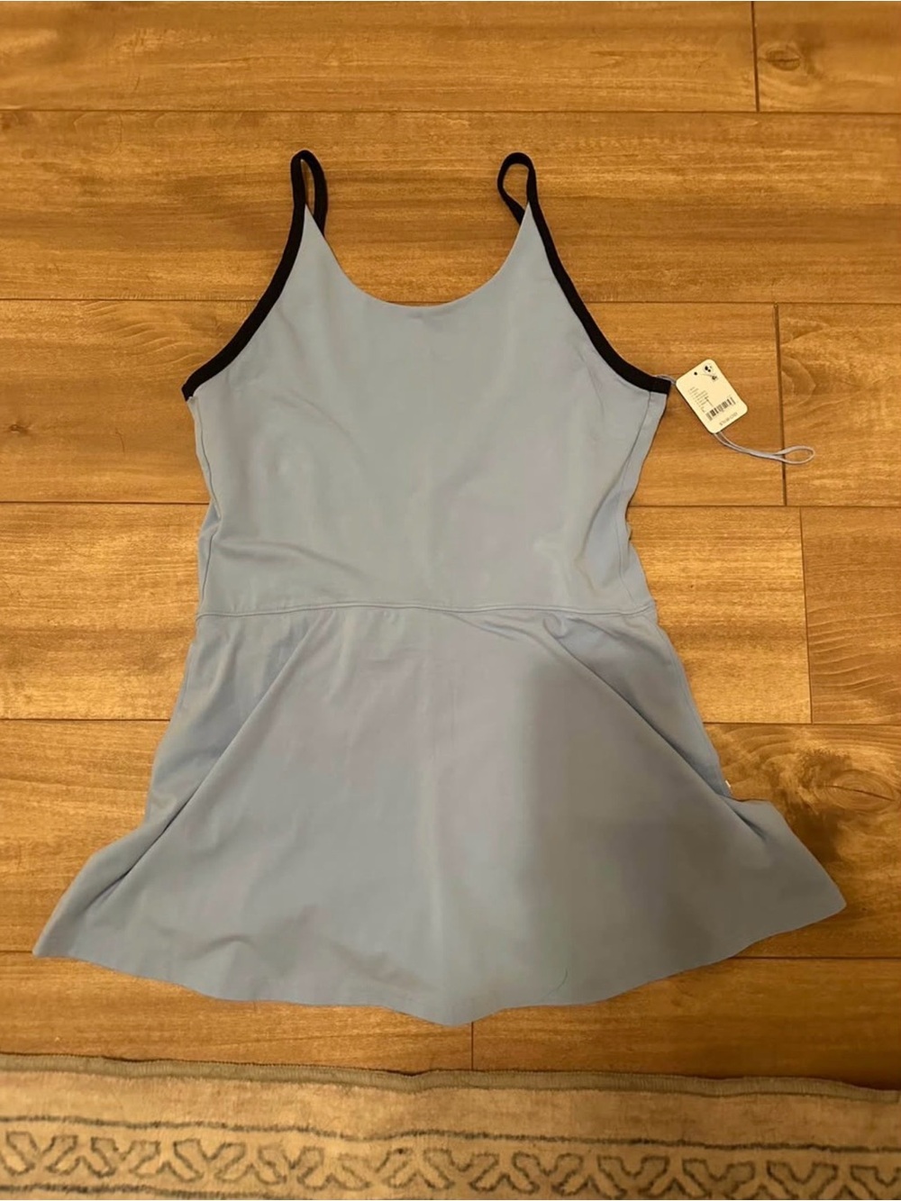 Movement Free People Hot Shot Skortsie Romper High Dive Blue Size L